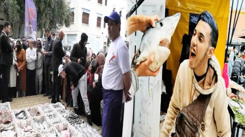 إقبال كبير على محل "مول الحوت" عبد الإله المراكشي في أول أيام افتتاحه بأكادير