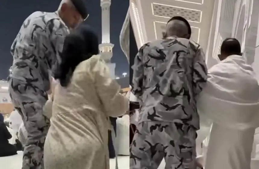 السعودية تتخذ إجراءً عاجلًا بعد اعتداء فرد أمن على معتمر مصري وزوجته في الحرم المكي(فيديو)