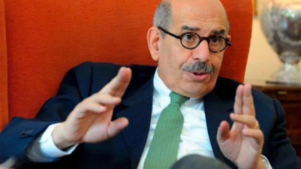 البرادعي يلتقي مبعوث الإتحاد الأوروبي لجنوب المتوسط