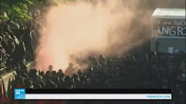 مظاهرات عنيفة و غاضبة في هامبورغ