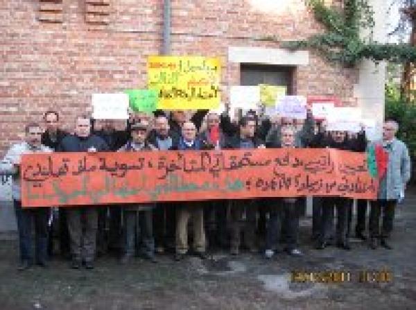 ثالث اعتصام لأساتذة البعثة المغربية ببلجيكا