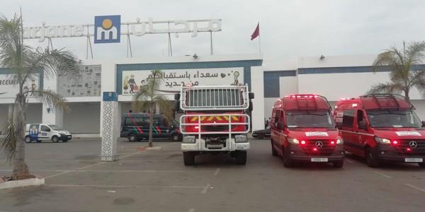 "مرجان" يكشف عن حصيلة الخسائر التي خلفها حريق "حي الرياض"