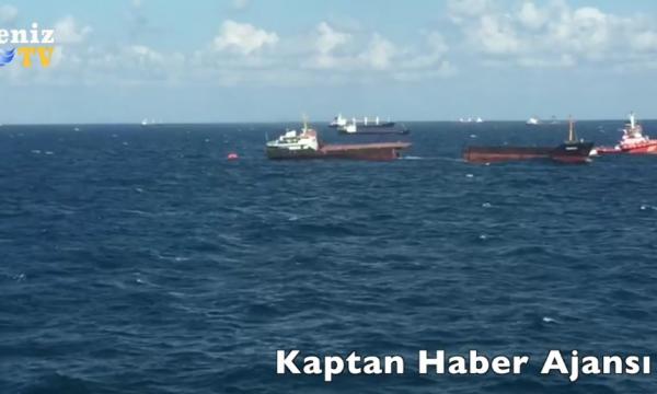 بالفيديو: سفينة تنشطر إلى جزأين في تركيا