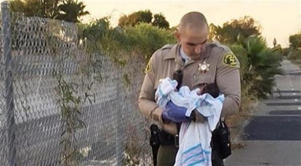 العثور على طفلة حية تحت الأسفلت في كاليفورنيا