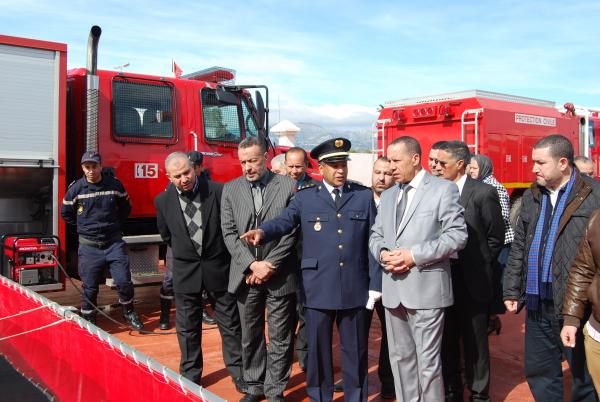 مصالح الوقاية المدينة بعمالة المضيق الفنيدق تحتفل باليوم العالمي للوقاية المدنية