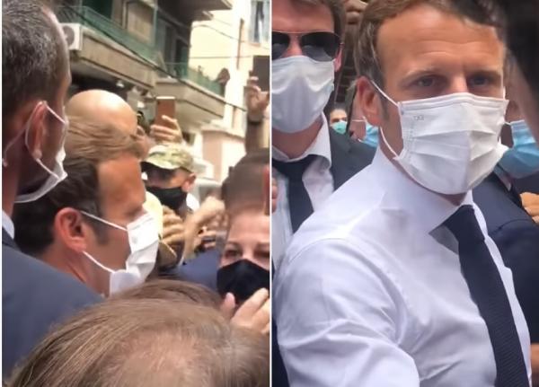 مواطنة لبنانية للرئيس الفرنسي ماكرون: لا تعطي المال للحكومة الفاسدة !