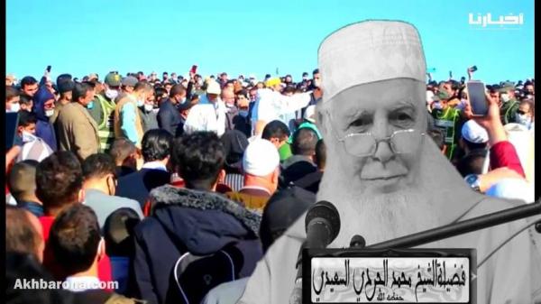 بحضور الآلاف...جنازة مهيبة للشيخ العلامة محمد الجردي