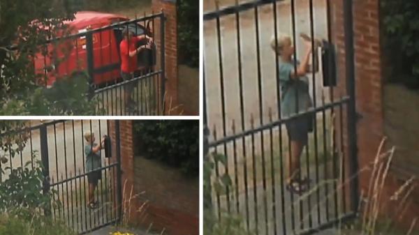 بالفيديو: نصب فخاً للص.. فاكتشف أنها جارته