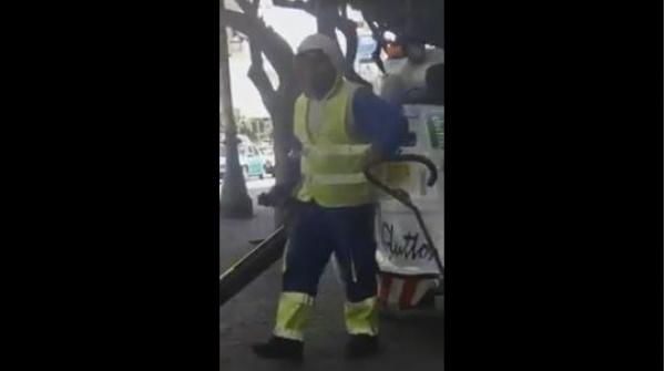 شركة النظافة بطنجة تعتمد طريقة جديدة في كنس الشوارع