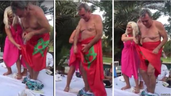 صدق أو لا تصدق...الإفراج عن الفرنسي الذي أهان العلم المغربي