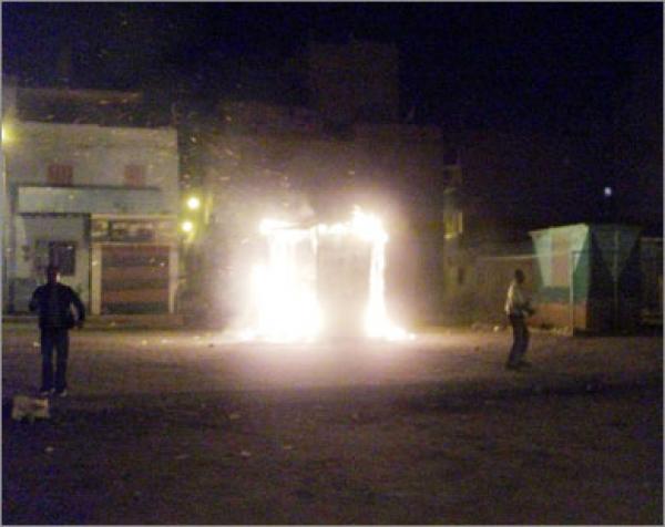 الاحتجاجات تتواصل في السويس  