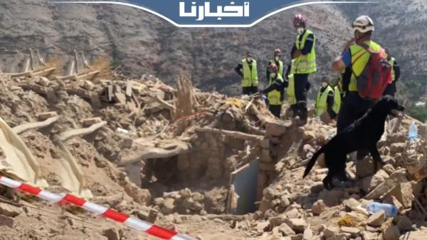 فرق إنقاذ دولية تشارك في إغاثة المنكوبين