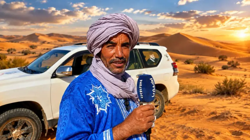 من مرزوكة ..مرشد سياحي يكشف جمالية الصحراء المغربية وسحر رمالها الذهبية
