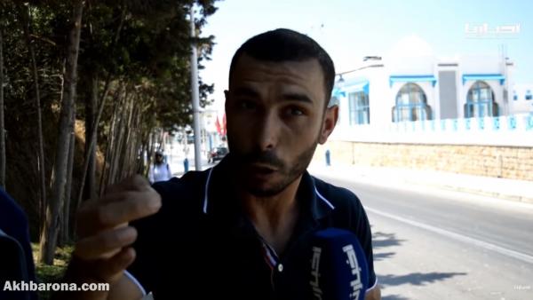 شاب مغربي ينفجر بسبب ما وقع للشابة "حنان"