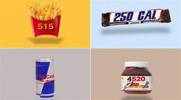 بالصور: هل ستأكل هذه الأطعمة لو كتب عليها عدد السعرات الحرارية؟