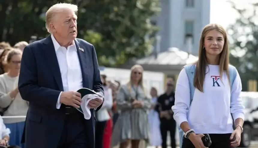 فيديو تسوق لحفيدة ترامب يفتح عليها باب الانتقادات على المنصات