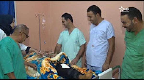 لأول مرة زرع ركبة اصطناعية بلفقيه بنصالح