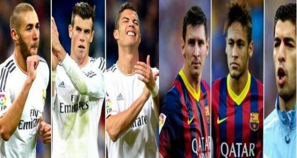 العالم يترقب معركة الكلاسيكو "MNS" برشلونة و "BBC" ريال مدريد