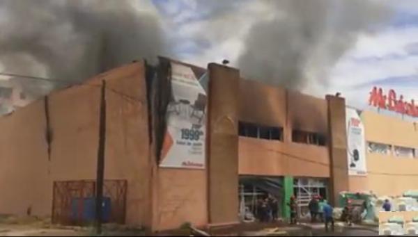 حصيلة الحريق المهول الذي شب بأحد المراكز التجارية الكبرى بمراكش