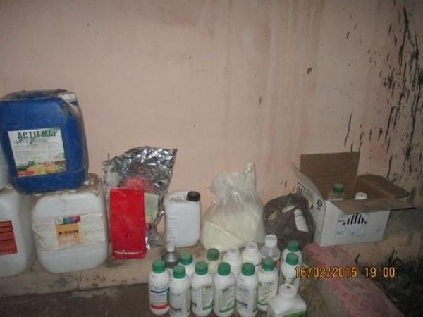 اكتشاف مستودع سري للأدوية الفلاحية المسروقة بايت اعميرة