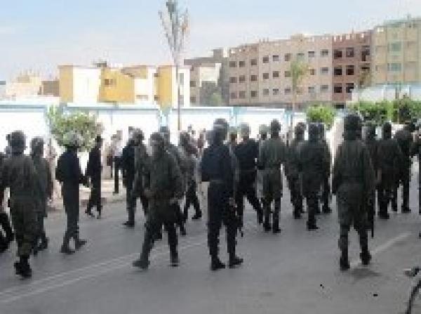 تدخل أمني في مواجهة معطلي إقليم الدريوش