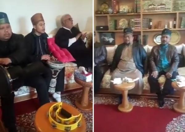 بنكيران ينشد مع فرقة ماليزية