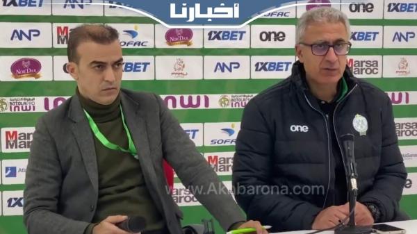 منذر الكبير: المباراة أمام تواركة كانت قوية والأهم تحقيق الفوز