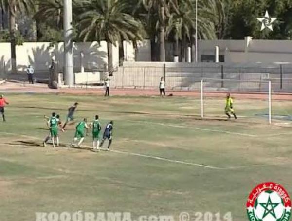 أهداف مباراة إتحاد تاونات 1 - 1 الدفاع الجديدي