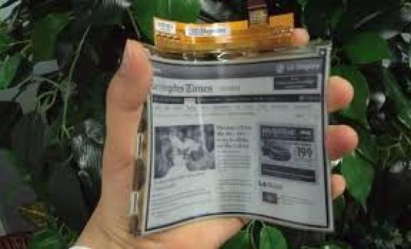 شاشات “الورق الالكتروني” من “إل جي” قريباً في الأسواق