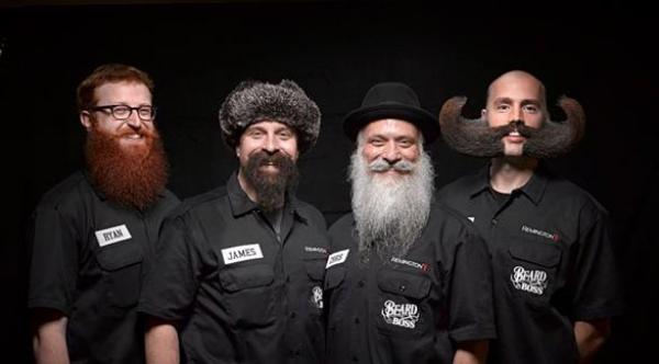 بالصور: أغرب الشوارب واللحى في 2014