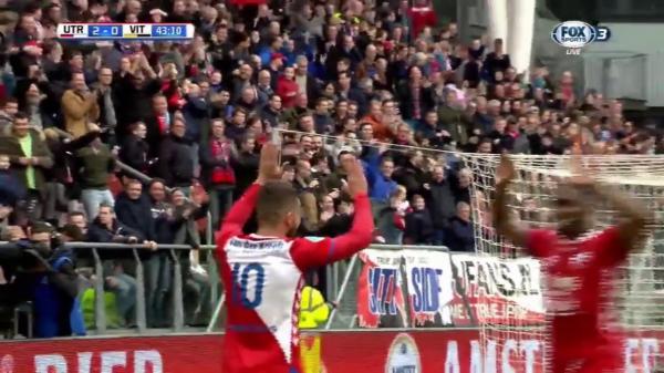 بالفيديو: هدف زكرياء لبيض اليوم في مرمى فيتيسه أرنهيم