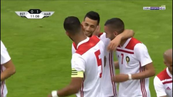 بالفيديو..أهداف مباراة استوانيا والمغرب 1-3