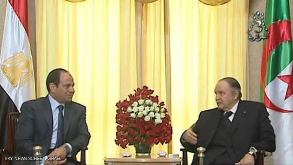 الأمن الجزائري أحبط محاولة لإسقاط طائرة السيسي خلال زيارته للجزائر