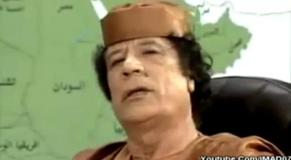 تخاريف القذافي