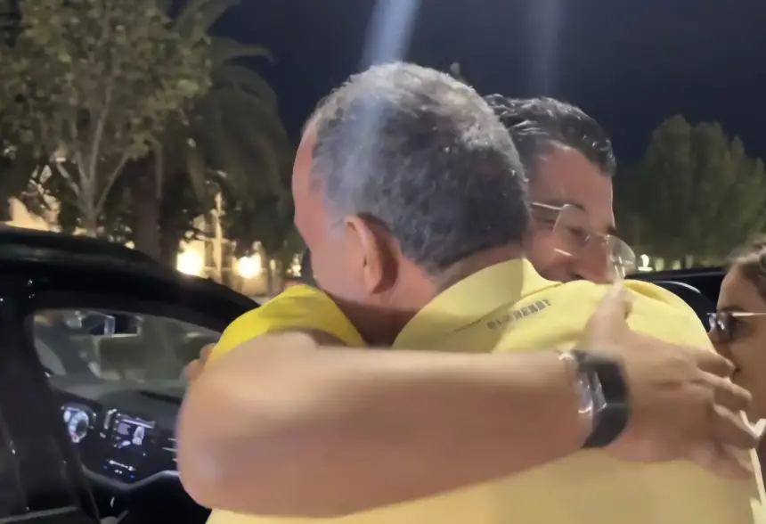 خالد العجلي البرلماني الفائز بفاس الجنوبية فرحان وسط أنصاره