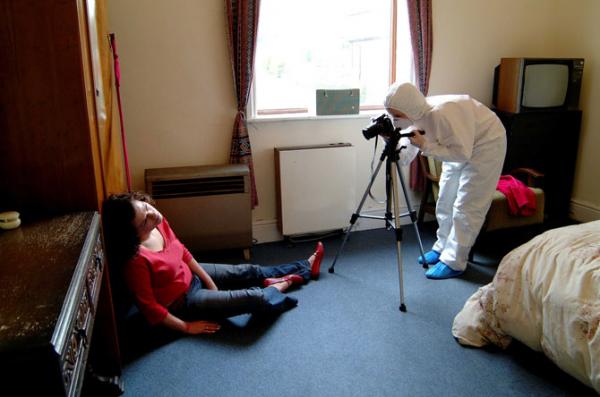 مغربي ينحر زوجته "المدريدية" في جريمة بشعة ويتجه إلى مخفر الشرطة