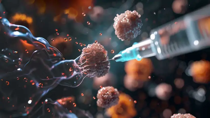 ثورة في علاج السرطان: لقاح يحقن مباشرة في الأورام يقضي على السرطان بنسبة 100%