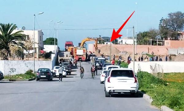 جبدوه بالطراكس: "عطاش" يقضي تحت الأنقاض بعد انهيار كثبان "رمل" على جسده في ورش بناء بالهرهورة