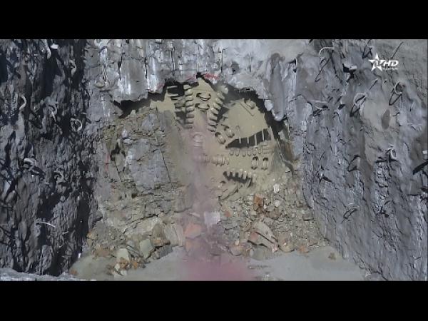 الة الحفر تنهي مهمتها بنجاح بعد أزيد من 18 شهر في باطن الأرض وتبشر البيضاويين