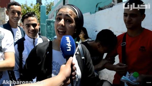تصريحات طريفة للتلاميذ في أول يوم للامتحان الجهوي: الحراسة مشددة و الشارع عامر بالنقلة