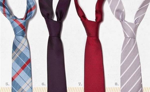 177.147 طريقة مختلفة لربط ربطة العنق