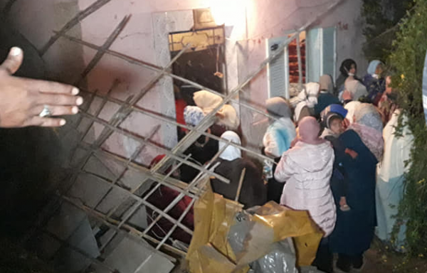 القنيطرة: سيارة تقتحم منزلا بطريقة مثيرة وتقتل سيدة مسنة(صور)