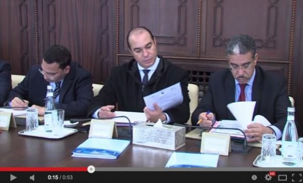 بالفيديو : أوزين حاضر في مجلس الحكومة .. و ملفه  غير مدرج على جدول الاعمال