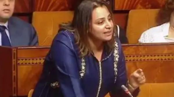 هذه هي البرلمانية التي استاء الملك بسبب دفعها:"حشومة تدفع سيدة"