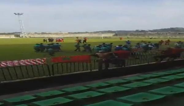 فيديو: شاهد هدف مونانا ضد الوداد و دخول الجماهير الى الملعب