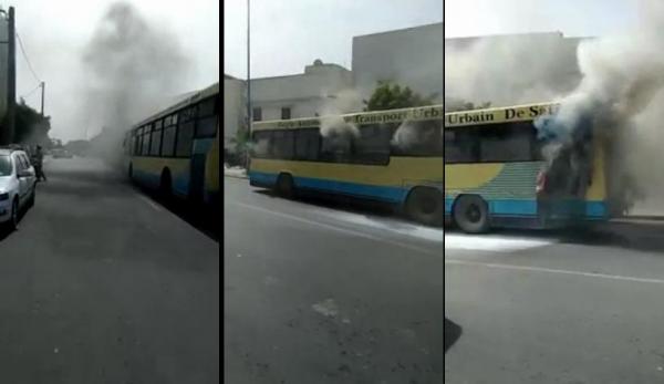 فضيحة جديدة من طوبيس اسفي : شاعلة فيه لعافية وسط المدينة