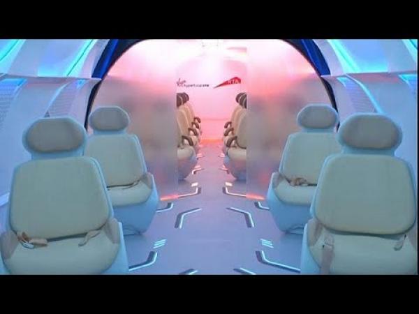 شاهد: نموذج لقطار هايبرلوب وان الذي يقطع 1200 كيلومتر بالساعة