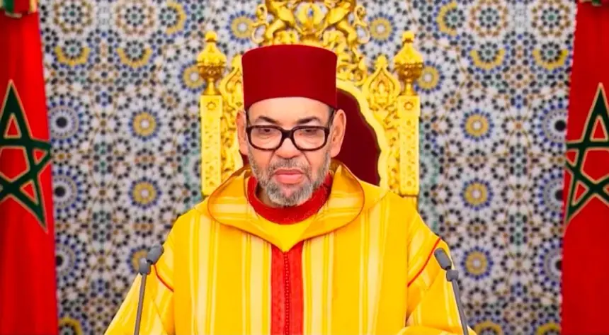 تسجيل الخطاب الملكي السامي بمناسبة الذكرى 27 لعيد العرش المجيد
