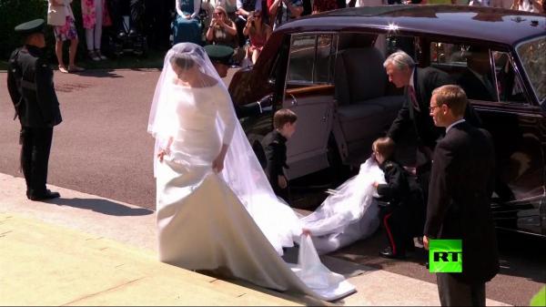 بالفيديو: زواج الأمير هاري والممثلة الأمريكية ميغان ماركل