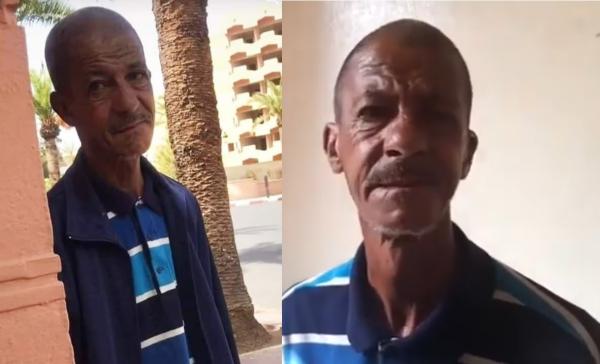 أول تصريح للمواطن الفقير ضحية السخرية من طرف مراهقين بمراكش